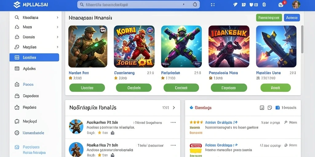 Tampilan menu yang user-friendly dan menarik.