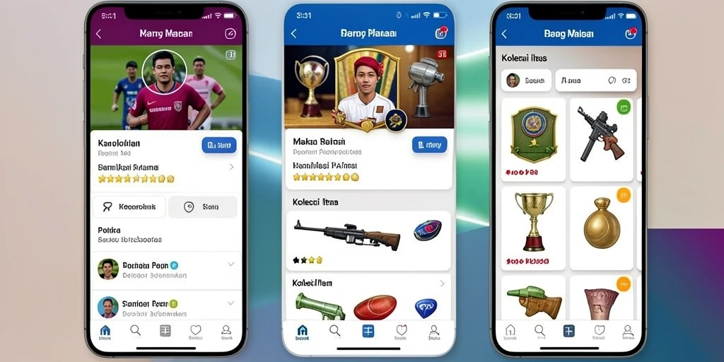 Tampilan awal B8VIP dengan karakter yang menarik.