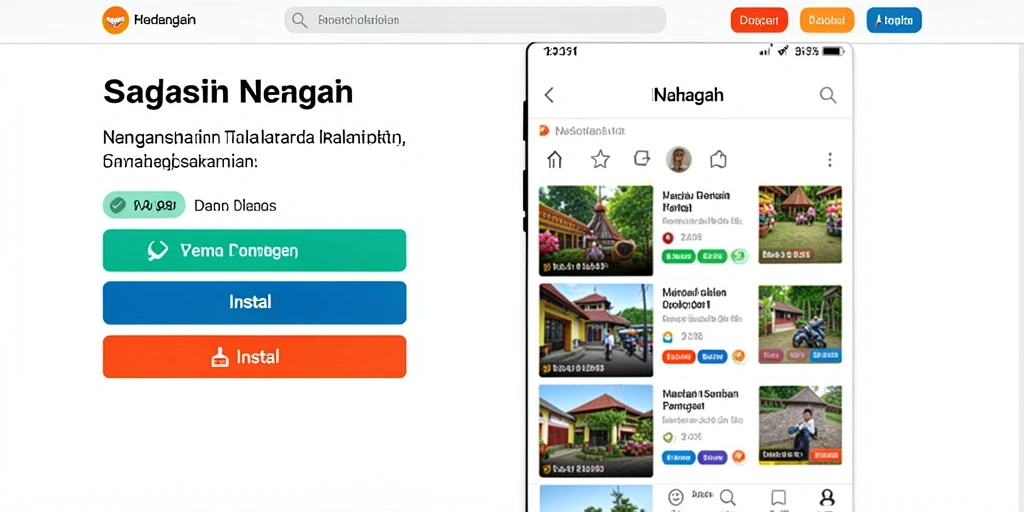 Tampilan antarmuka yang menarik dan ramah pengguna.