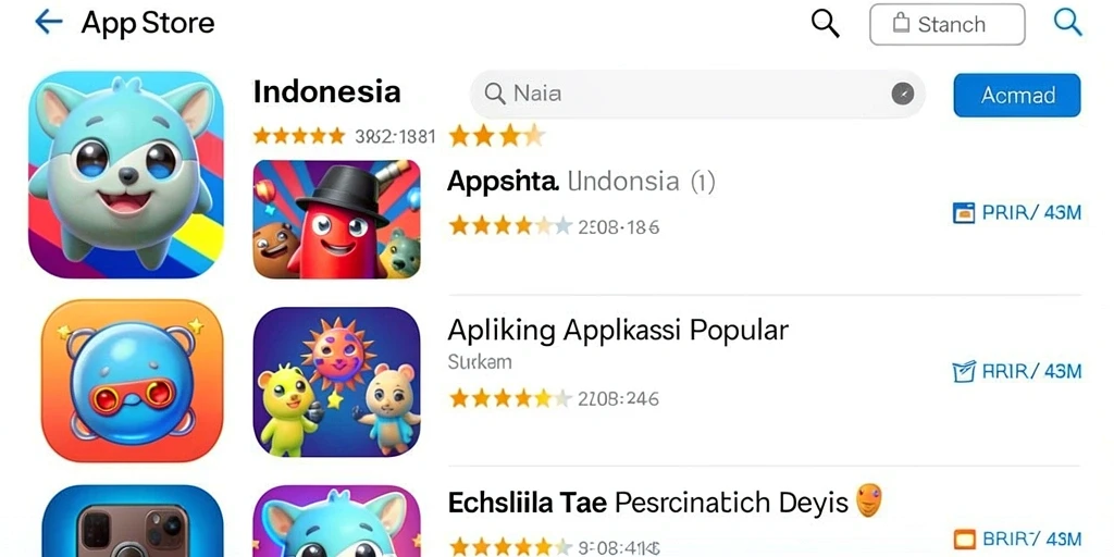 Tampilan karakter dalam game yang menarik.