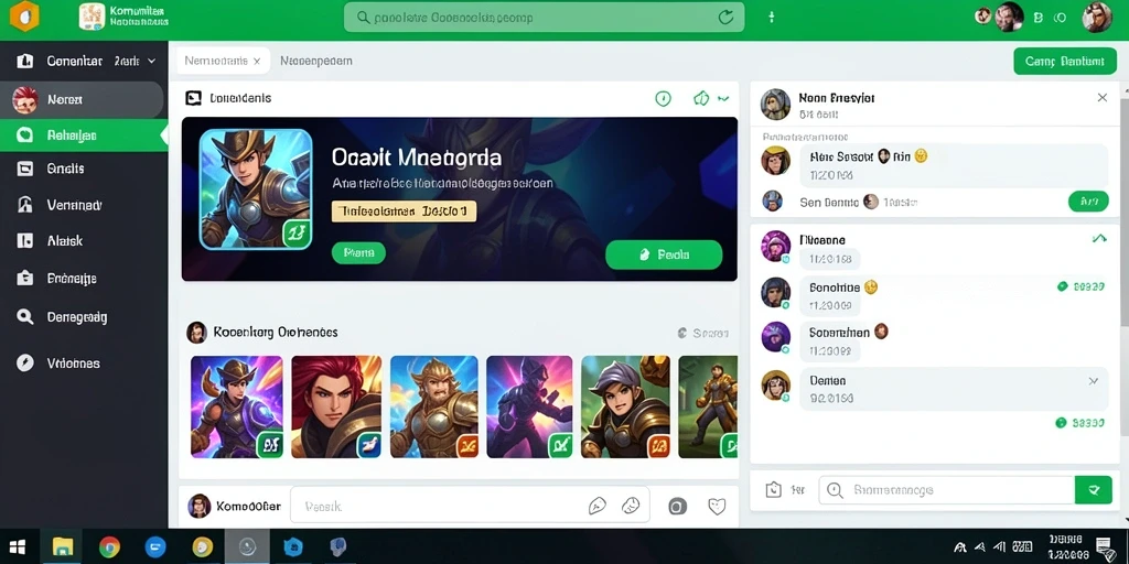 Tampilan antarmuka yang menarik dan mudah digunakan.