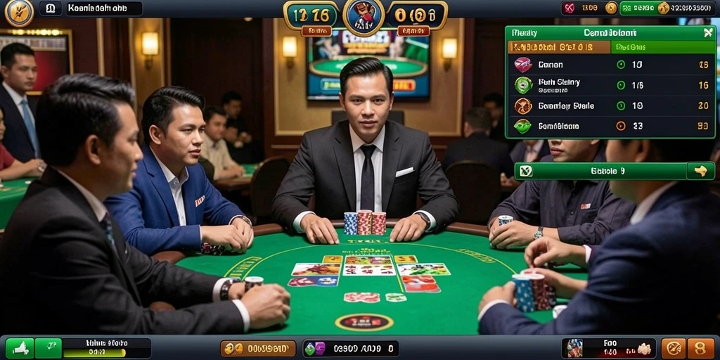 Tampilan utama SAND77 yang memukau dan penuh warna.
