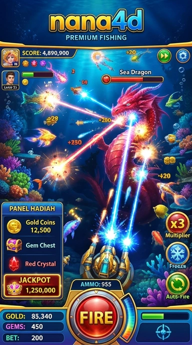 Galeri pratinjau visual nana4d build APK resmi terbaru